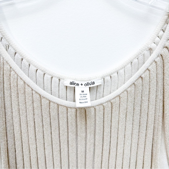 Alice + Olivia Long Sleeve Sweater Dress - Picture 2 of 8